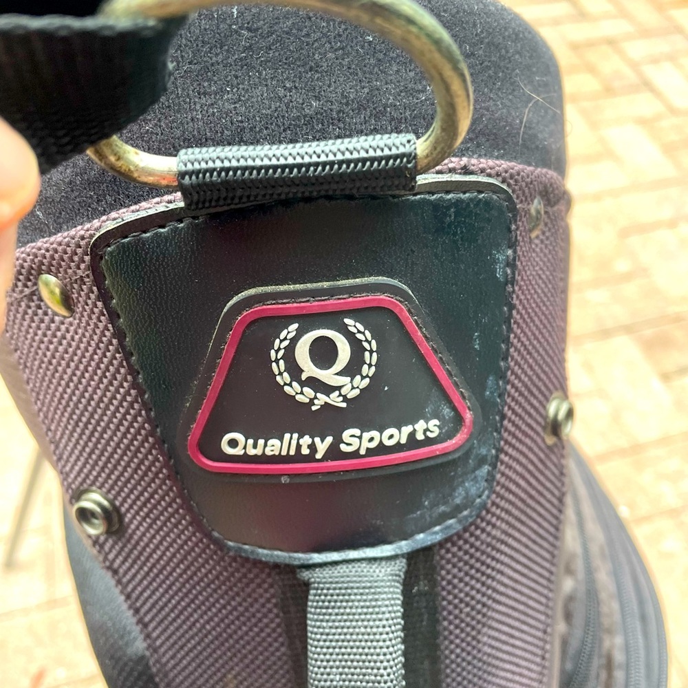Golf Stand Bag With Club Dividers And Double Shoulder Strap
